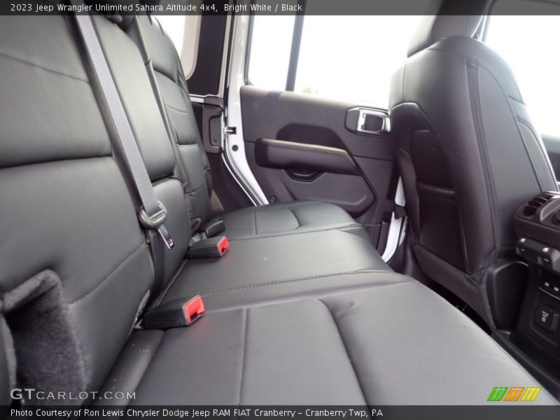 Bright White / Black 2023 Jeep Wrangler Unlimited Sahara Altitude 4x4