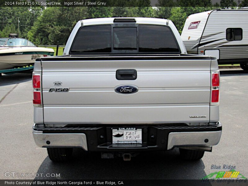 Ingot Silver / Steel Grey 2014 Ford F150 XL SuperCrew
