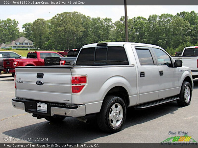 Ingot Silver / Steel Grey 2014 Ford F150 XL SuperCrew
