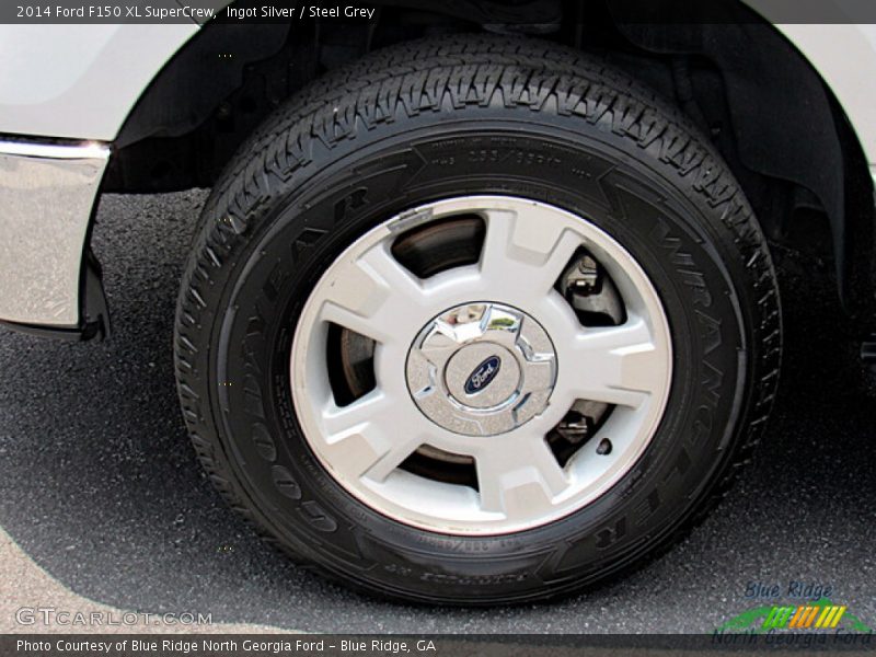 Ingot Silver / Steel Grey 2014 Ford F150 XL SuperCrew