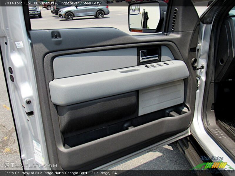 Ingot Silver / Steel Grey 2014 Ford F150 XL SuperCrew