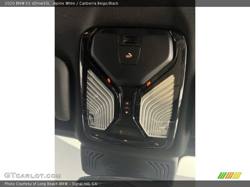 Alpine White / Canberra Beige/Black 2020 BMW X3 sDrive30i