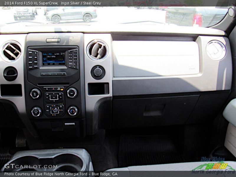 Ingot Silver / Steel Grey 2014 Ford F150 XL SuperCrew