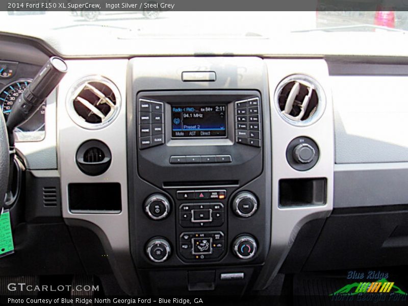 Ingot Silver / Steel Grey 2014 Ford F150 XL SuperCrew