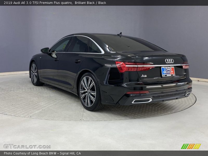 Brilliant Black / Black 2019 Audi A6 3.0 TFSI Premium Plus quattro