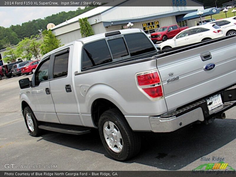 Ingot Silver / Steel Grey 2014 Ford F150 XL SuperCrew