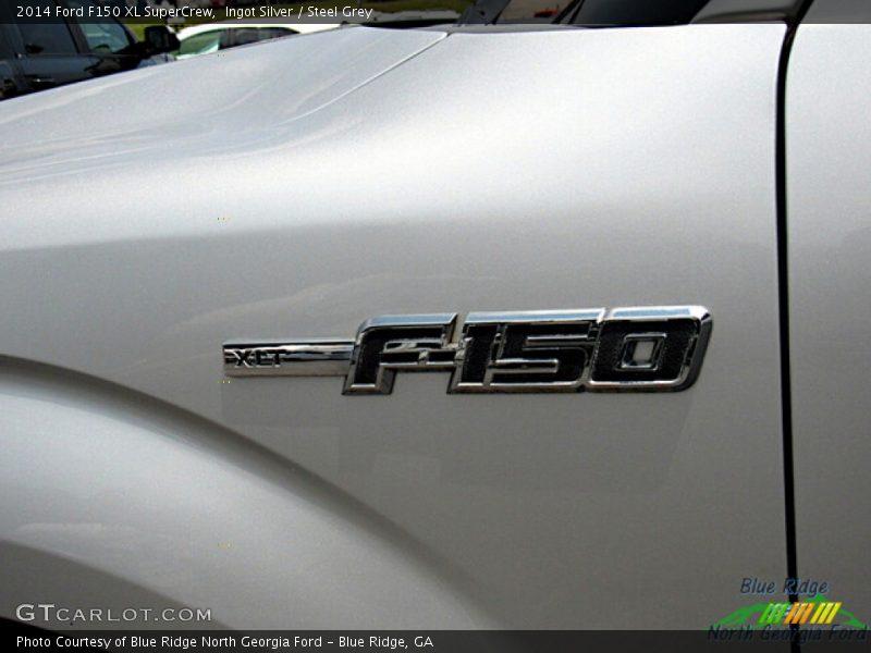 Ingot Silver / Steel Grey 2014 Ford F150 XL SuperCrew