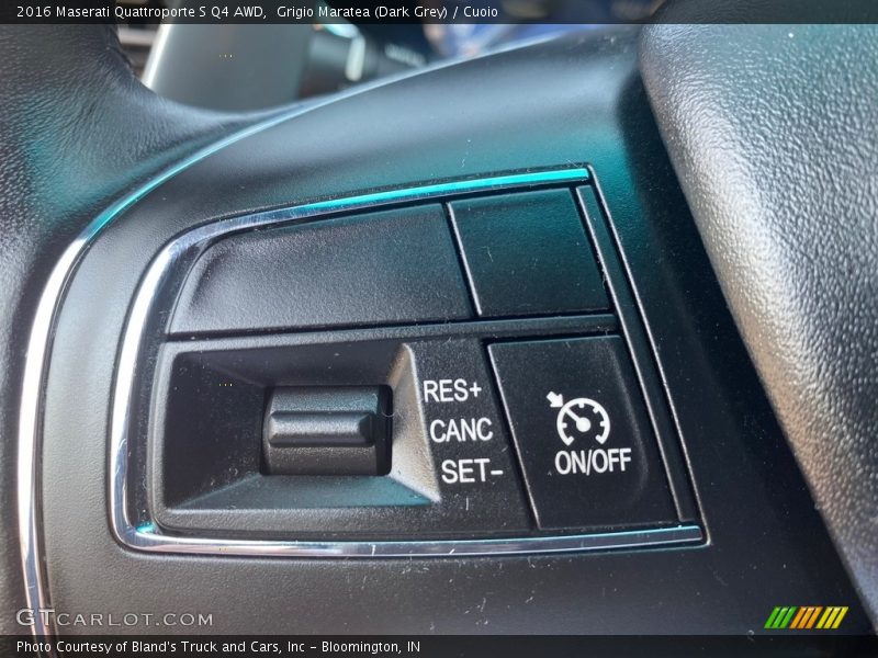Grigio Maratea (Dark Grey) / Cuoio 2016 Maserati Quattroporte S Q4 AWD