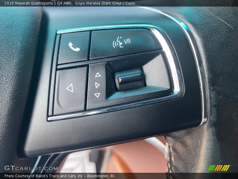 Grigio Maratea (Dark Grey) / Cuoio 2016 Maserati Quattroporte S Q4 AWD