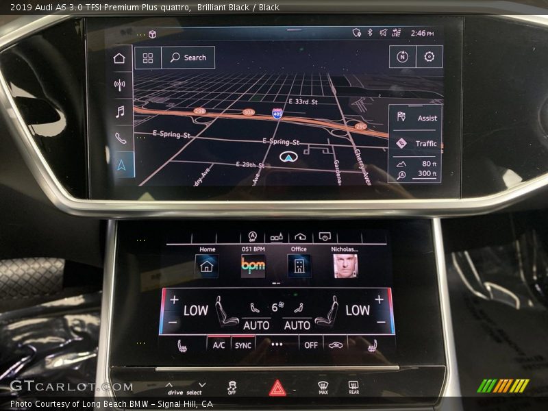 Controls of 2019 A6 3.0 TFSI Premium Plus quattro