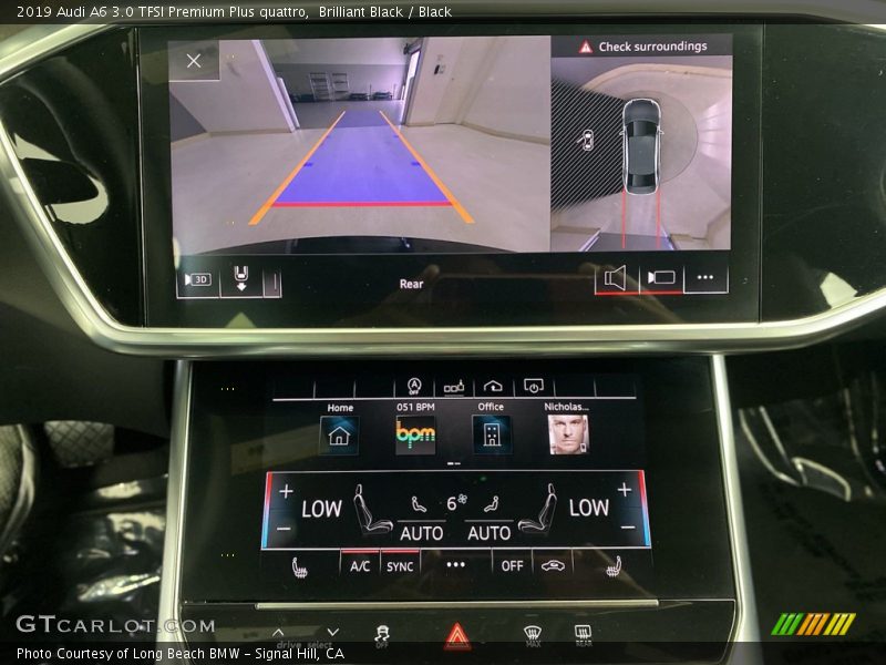 Controls of 2019 A6 3.0 TFSI Premium Plus quattro