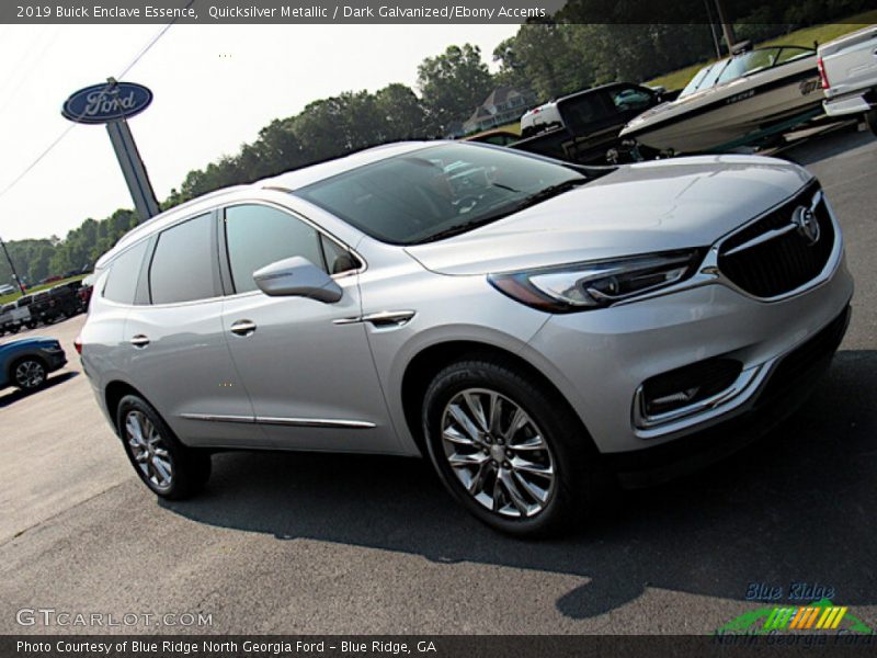 Quicksilver Metallic / Dark Galvanized/Ebony Accents 2019 Buick Enclave Essence