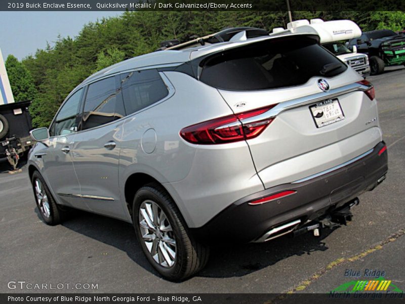 Quicksilver Metallic / Dark Galvanized/Ebony Accents 2019 Buick Enclave Essence