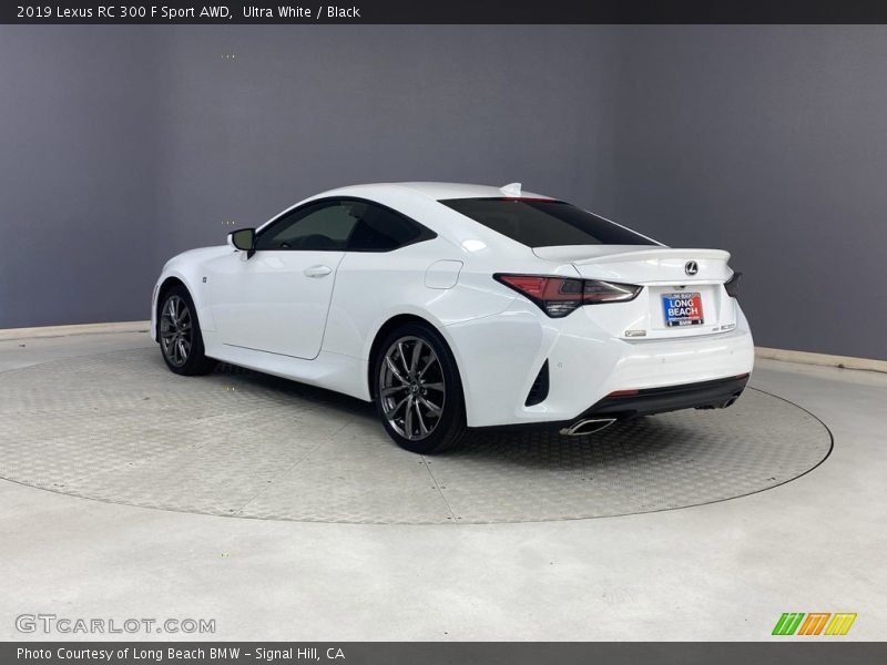 Ultra White / Black 2019 Lexus RC 300 F Sport AWD