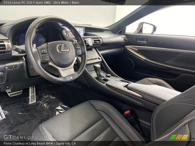  2019 RC 300 F Sport AWD Black Interior