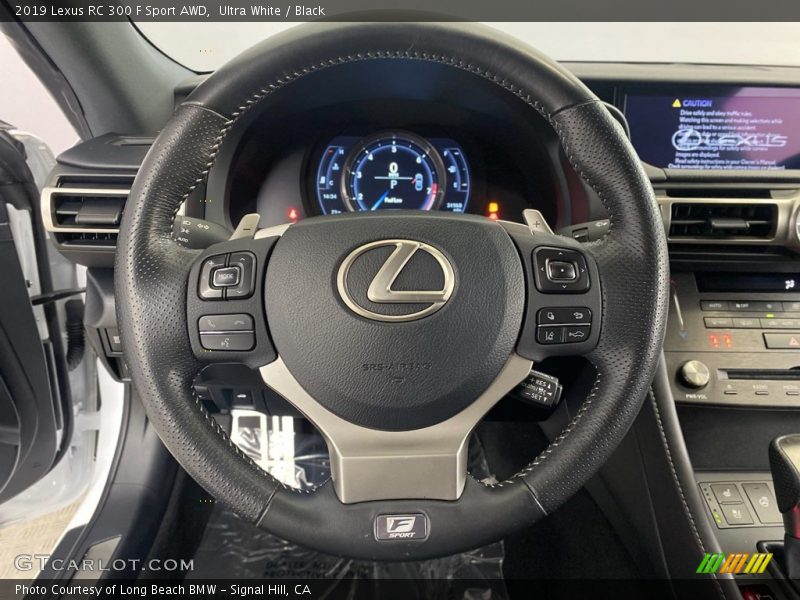  2019 RC 300 F Sport AWD Steering Wheel