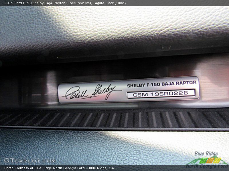 Agate Black / Black 2019 Ford F150 Shelby BAJA Raptor SuperCrew 4x4