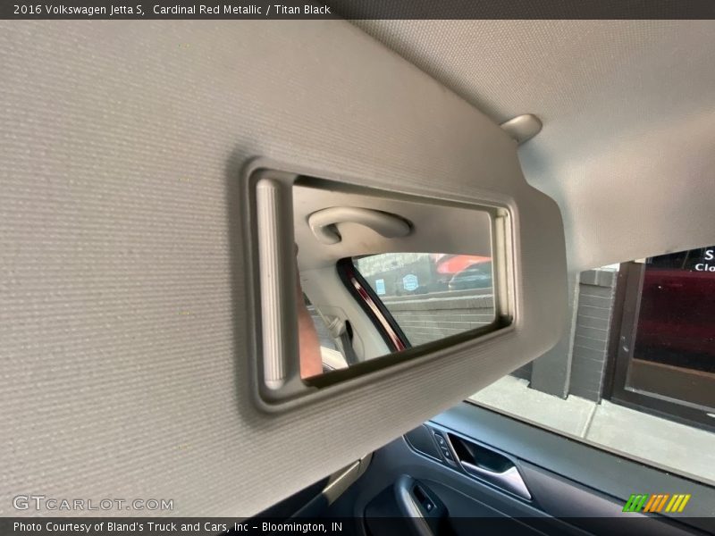 Cardinal Red Metallic / Titan Black 2016 Volkswagen Jetta S