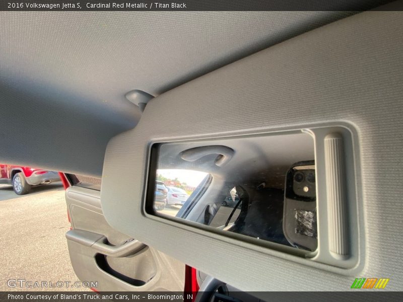 Cardinal Red Metallic / Titan Black 2016 Volkswagen Jetta S