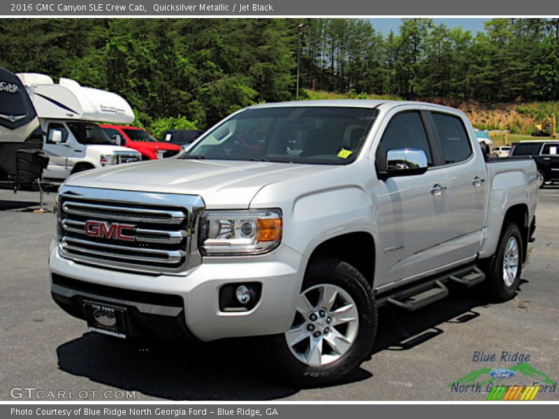 Front 3/4 View of 2016 Canyon SLE Crew Cab