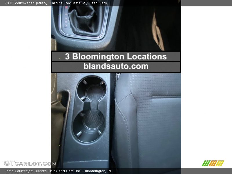 Cardinal Red Metallic / Titan Black 2016 Volkswagen Jetta S