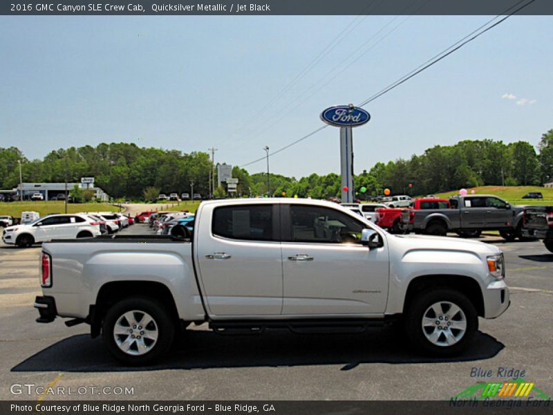  2016 Canyon SLE Crew Cab Quicksilver Metallic