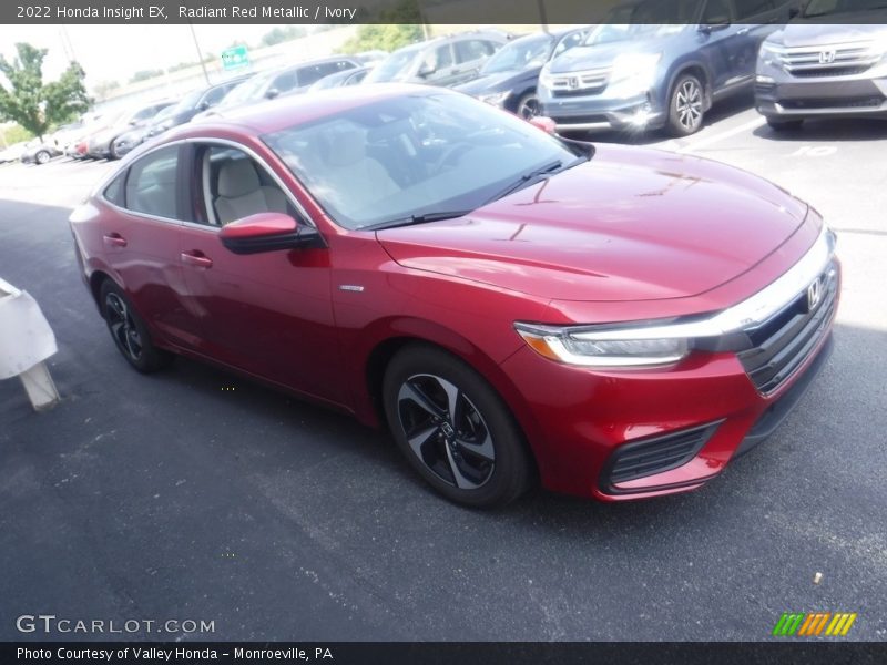 Front 3/4 View of 2022 Insight EX