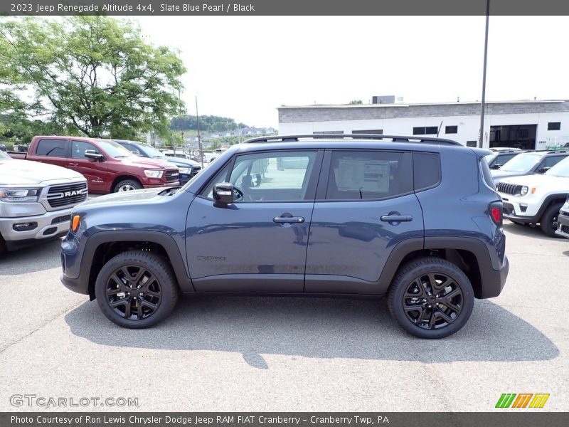 Slate Blue Pearl / Black 2023 Jeep Renegade Altitude 4x4