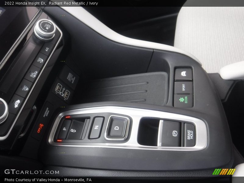  2022 Insight EX e-CVT Automatic Shifter