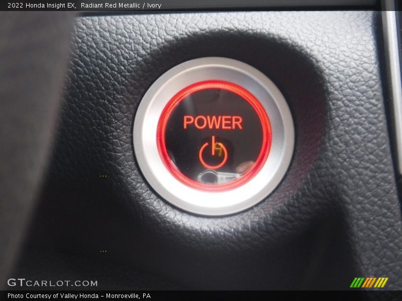 Radiant Red Metallic / Ivory 2022 Honda Insight EX