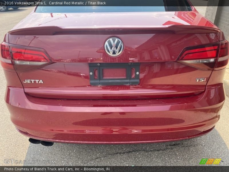 Cardinal Red Metallic / Titan Black 2016 Volkswagen Jetta S