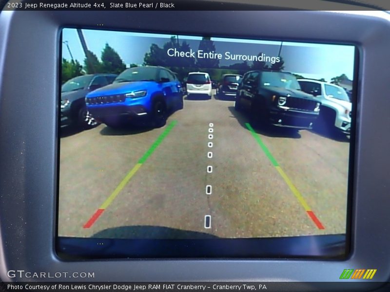 Slate Blue Pearl / Black 2023 Jeep Renegade Altitude 4x4