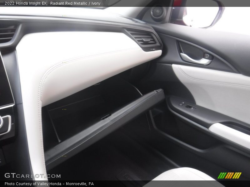 Radiant Red Metallic / Ivory 2022 Honda Insight EX