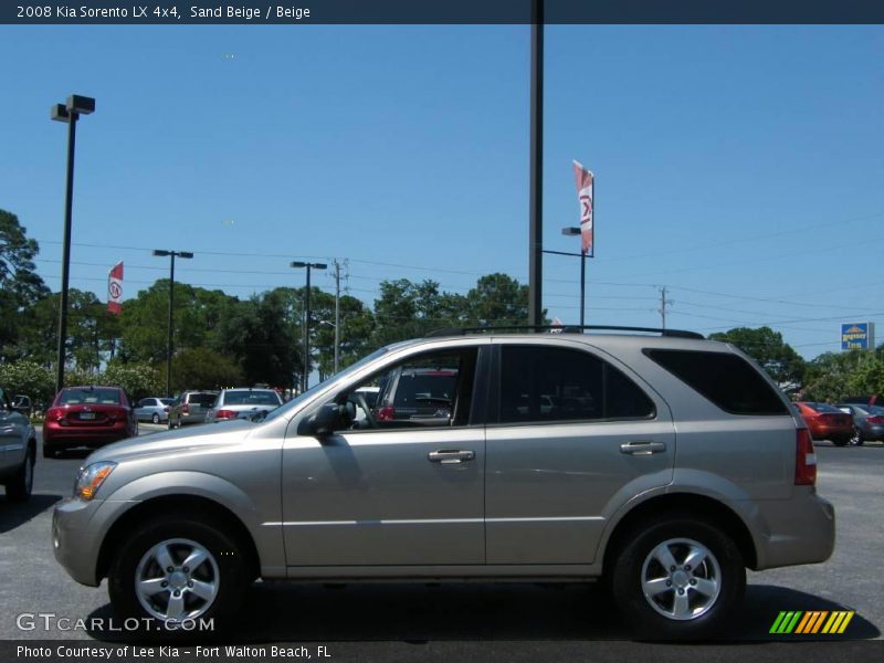 Sand Beige / Beige 2008 Kia Sorento LX 4x4
