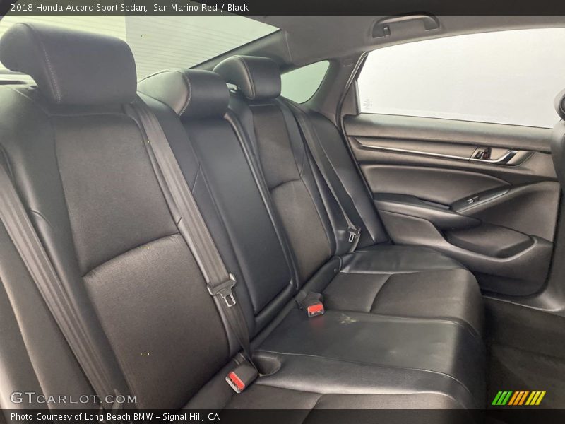 San Marino Red / Black 2018 Honda Accord Sport Sedan