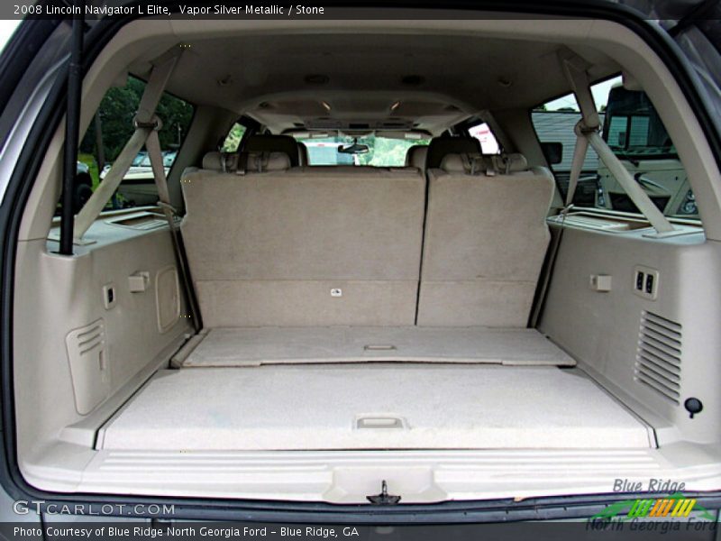 Vapor Silver Metallic / Stone 2008 Lincoln Navigator L Elite