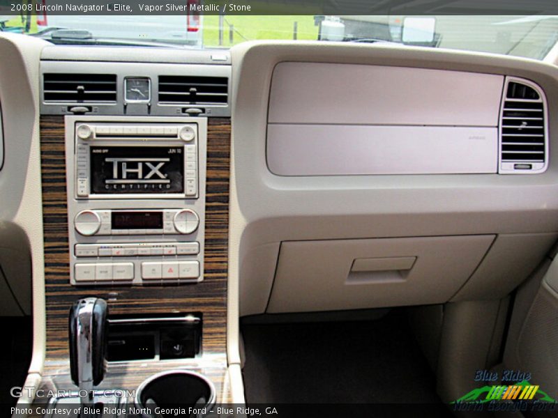 Vapor Silver Metallic / Stone 2008 Lincoln Navigator L Elite