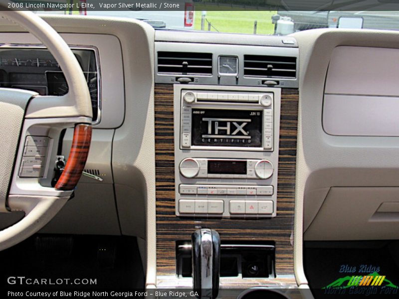 Vapor Silver Metallic / Stone 2008 Lincoln Navigator L Elite