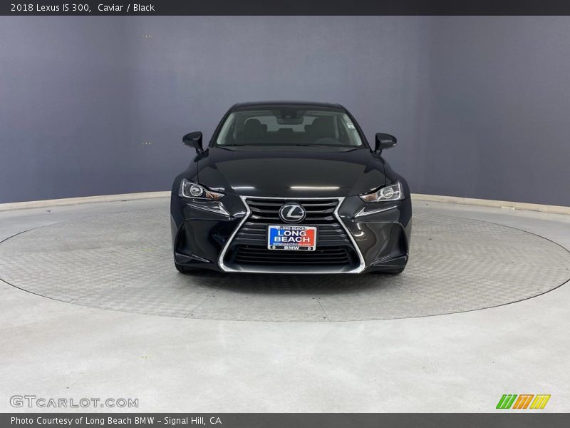 Caviar / Black 2018 Lexus IS 300