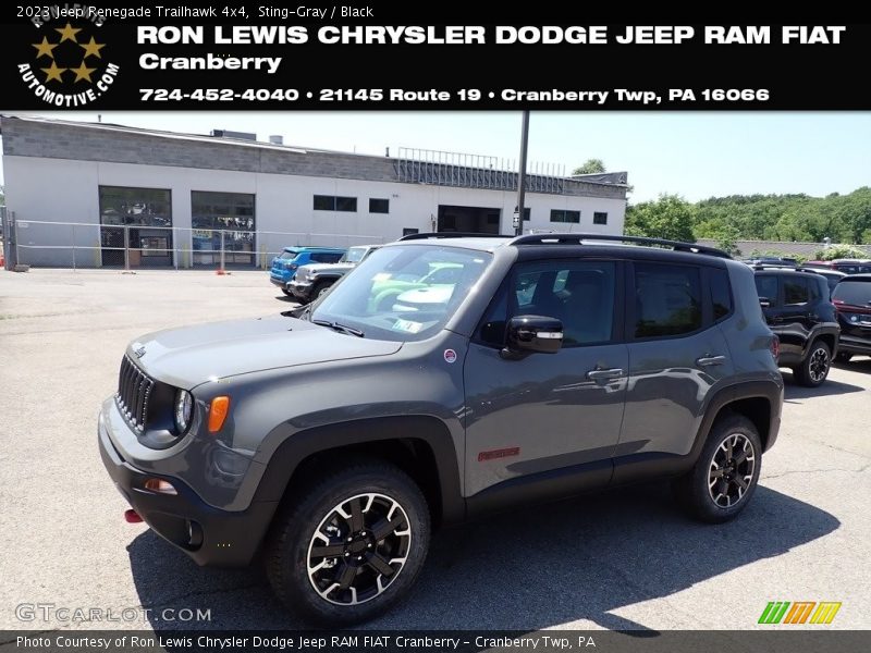 Sting-Gray / Black 2023 Jeep Renegade Trailhawk 4x4