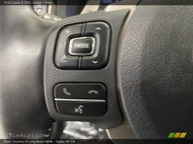 Caviar / Black 2018 Lexus IS 300