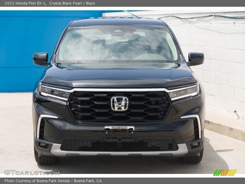 Crystal Black Pearl / Black 2023 Honda Pilot EX-L