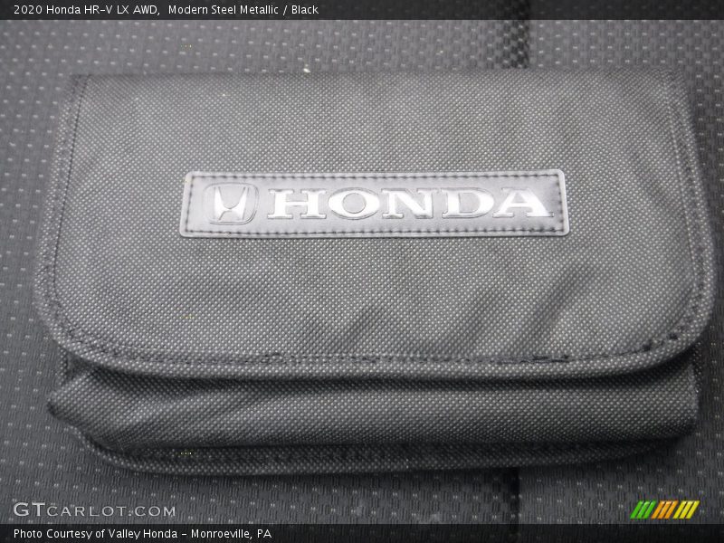 Modern Steel Metallic / Black 2020 Honda HR-V LX AWD