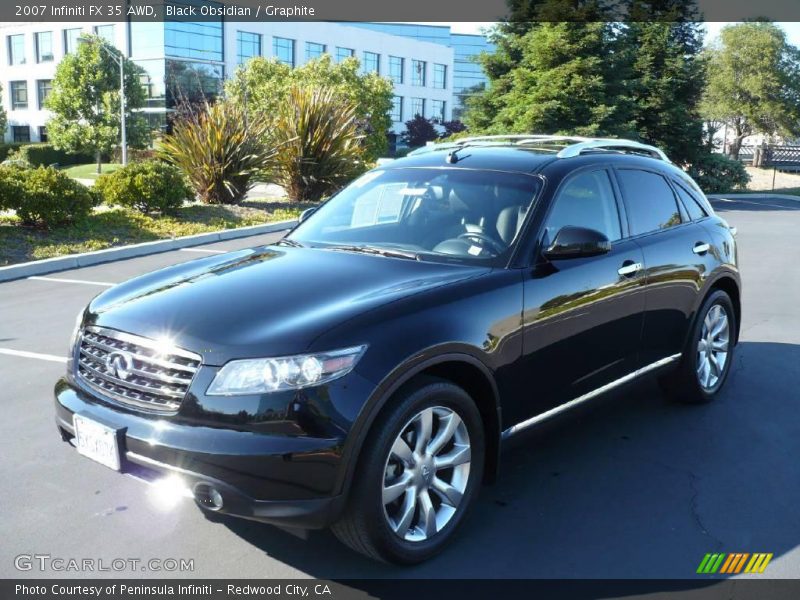 Black Obsidian / Graphite 2007 Infiniti FX 35 AWD