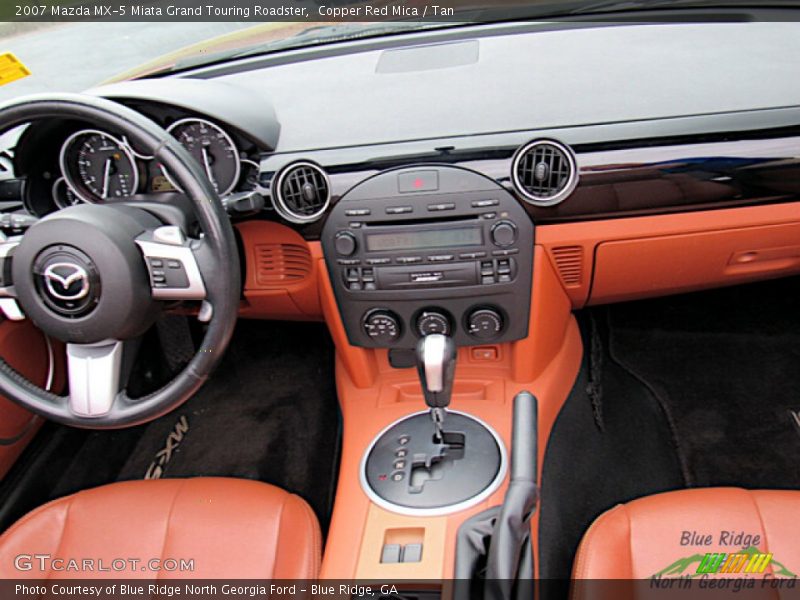 Copper Red Mica / Tan 2007 Mazda MX-5 Miata Grand Touring Roadster