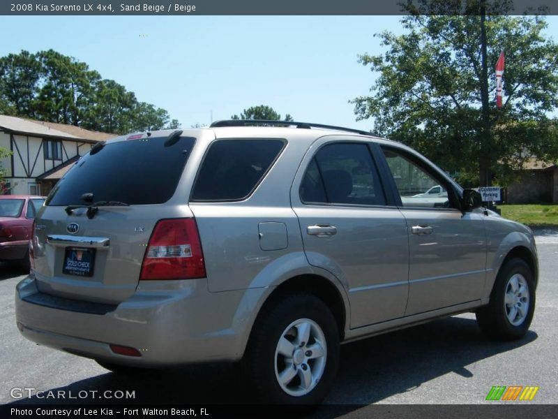 Sand Beige / Beige 2008 Kia Sorento LX 4x4