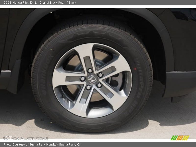 Crystal Black Pearl / Black 2023 Honda Pilot EX-L