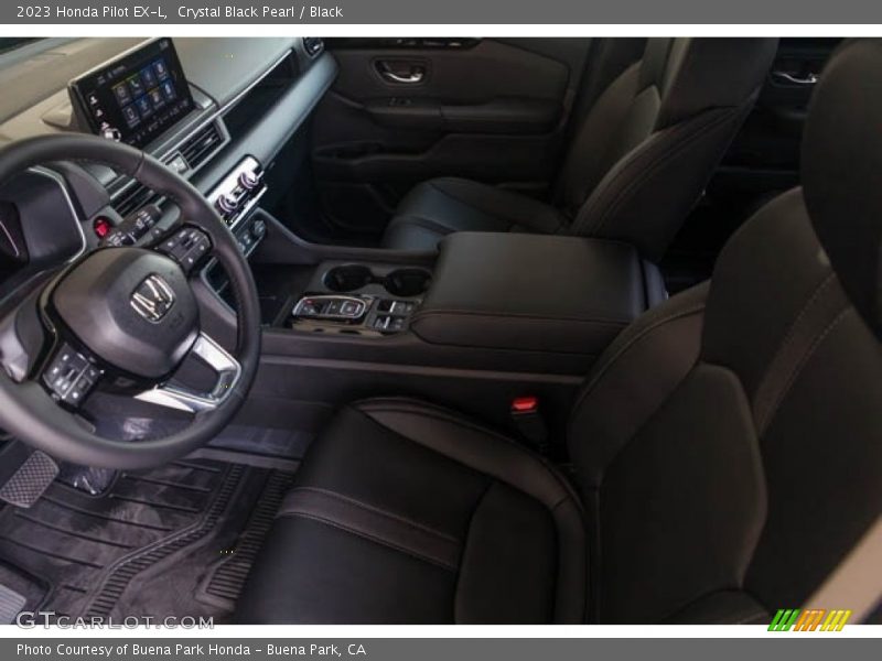 Crystal Black Pearl / Black 2023 Honda Pilot EX-L