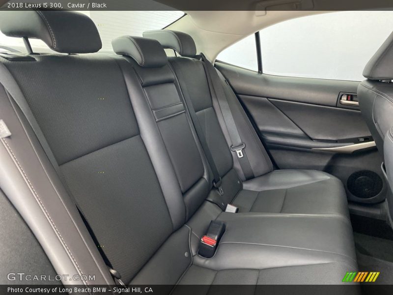 Rear Seat of 2018 IS 300