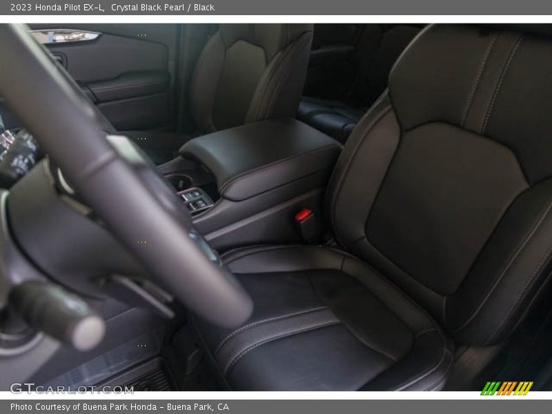 Crystal Black Pearl / Black 2023 Honda Pilot EX-L